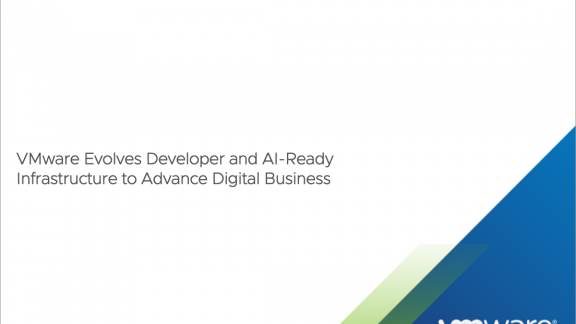 VMware desarrolla una infraestructura lista para usar para inteligencia artificial y desarrolladores y así impulsar el comercio digital